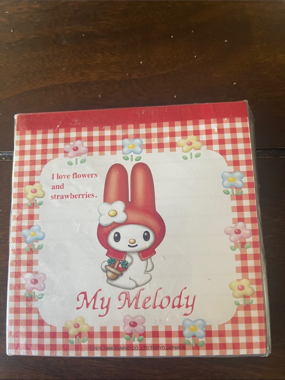 Sanrio My Melody Red  notepad